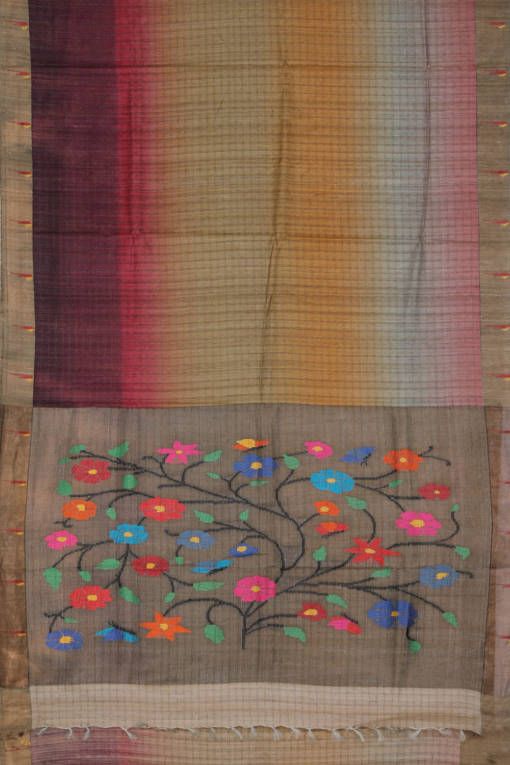 Collection of Simple Yet Elegant Multi-Color Saree in a gallery layout