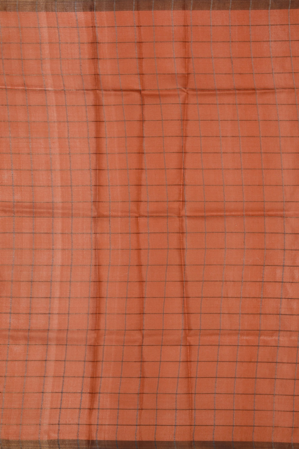 Image of Simple Yet Elegant Orange Saree