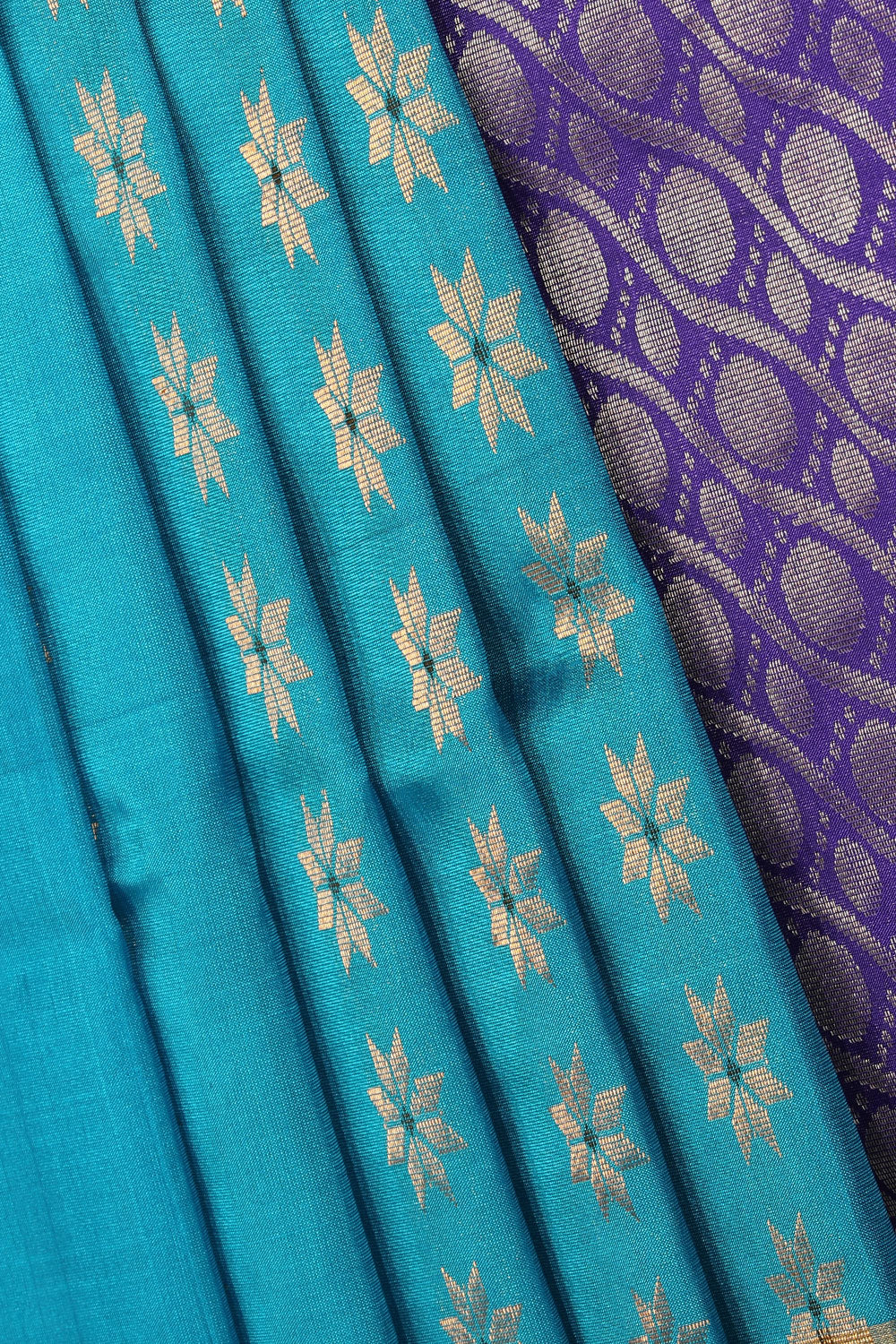 Uppada Silk Blue Saree