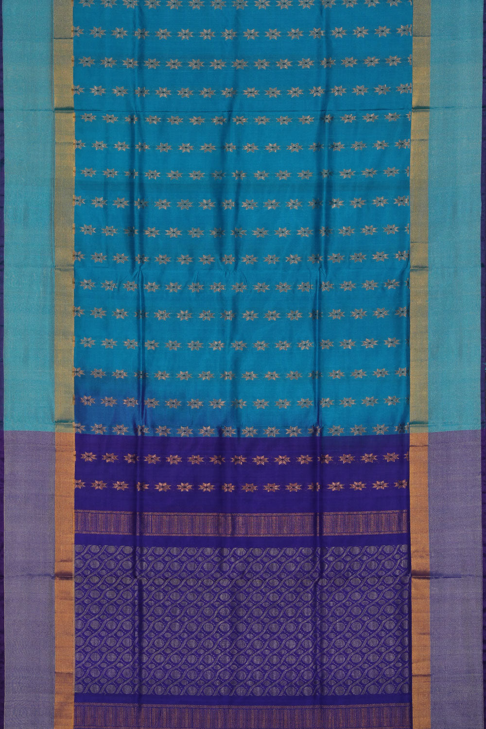 Uppada Silk Blue Saree