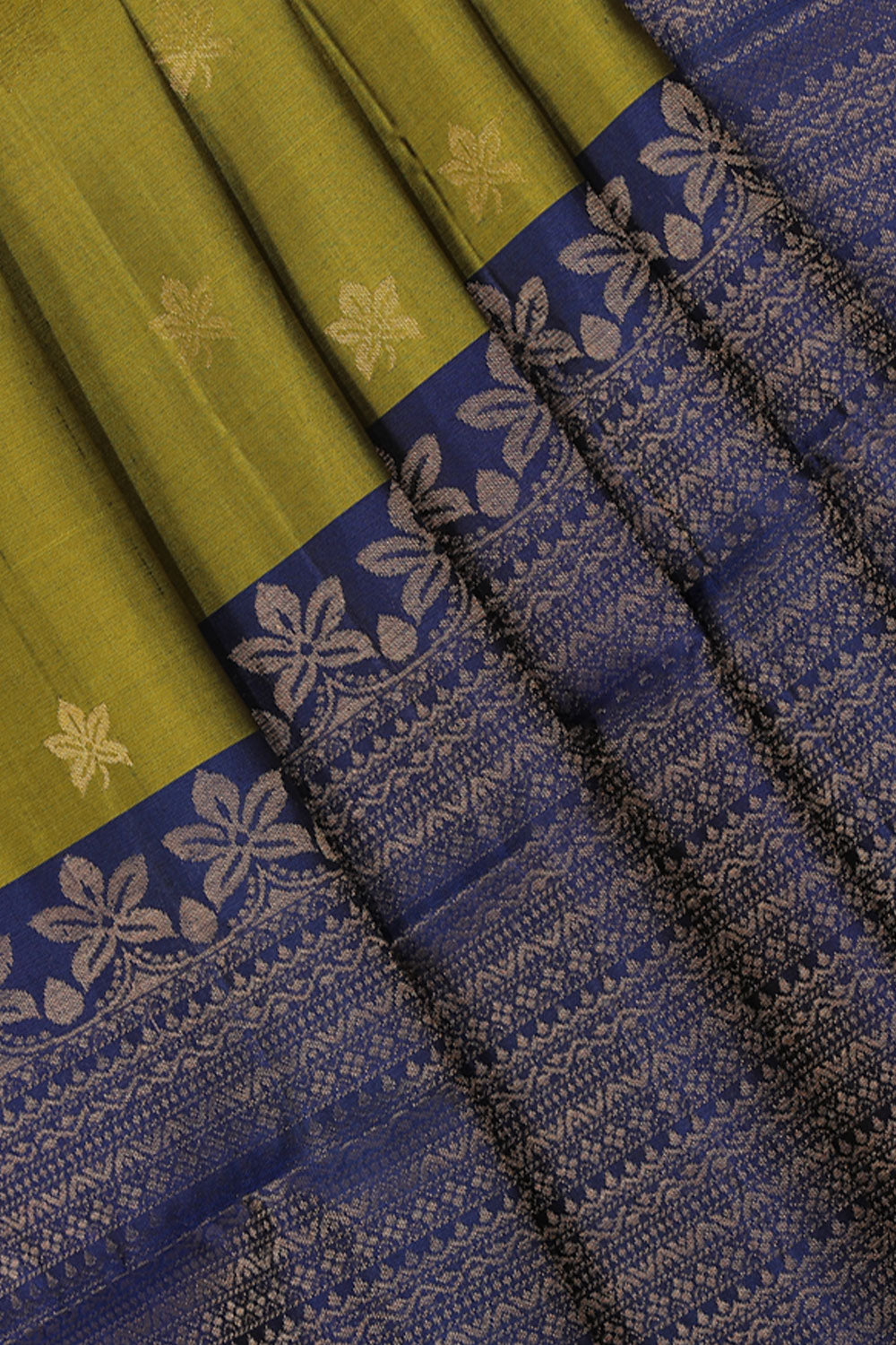 Collection of Simple Yet Elegant Green Saree in a gallery layout