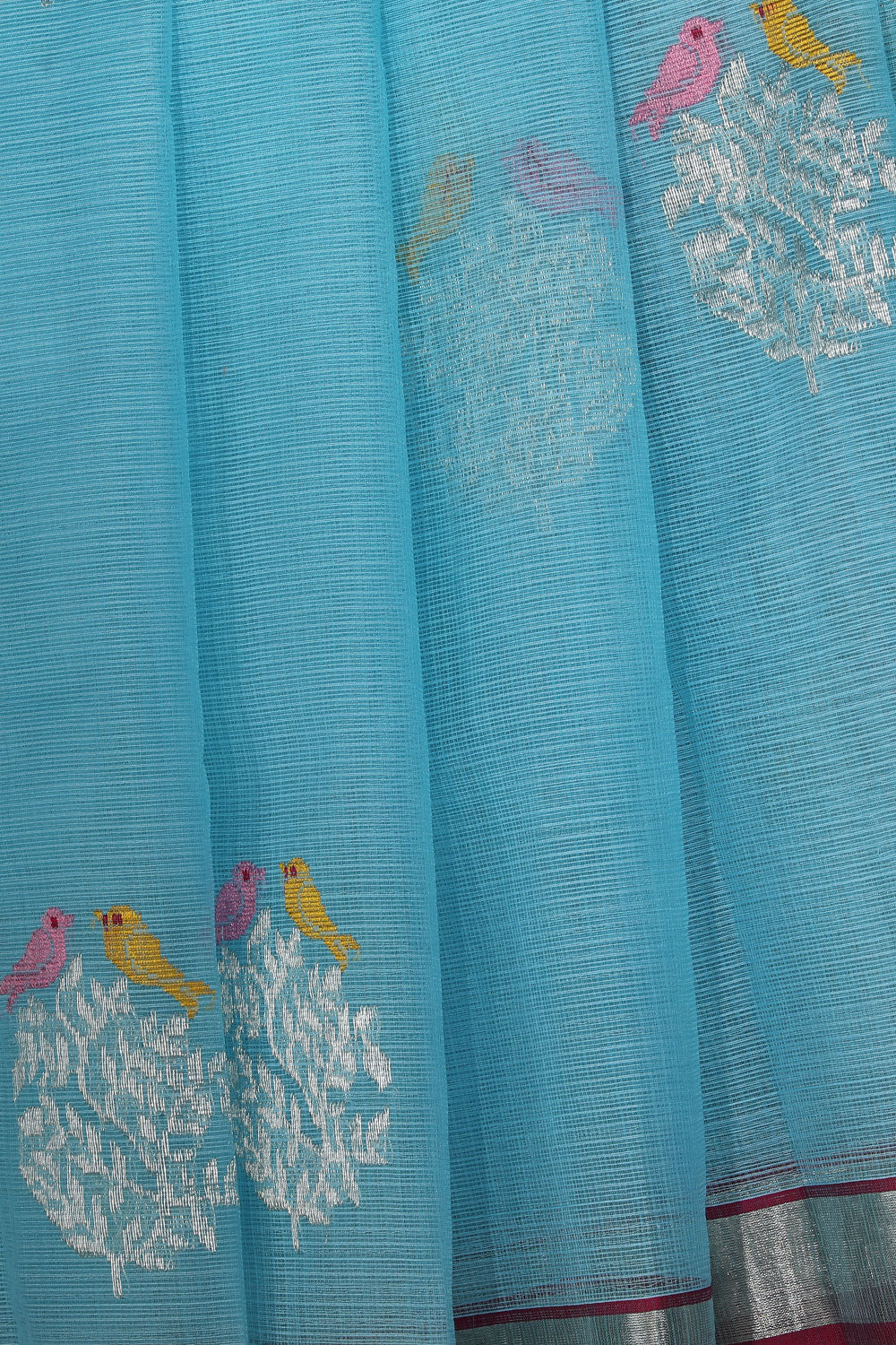 Collection of Kota Blue Saree in a gallery layout