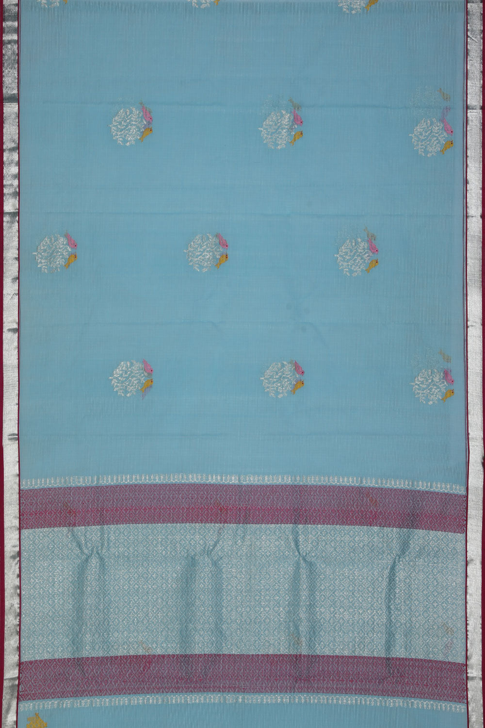 Collection of Kota Blue Saree in a gallery layout