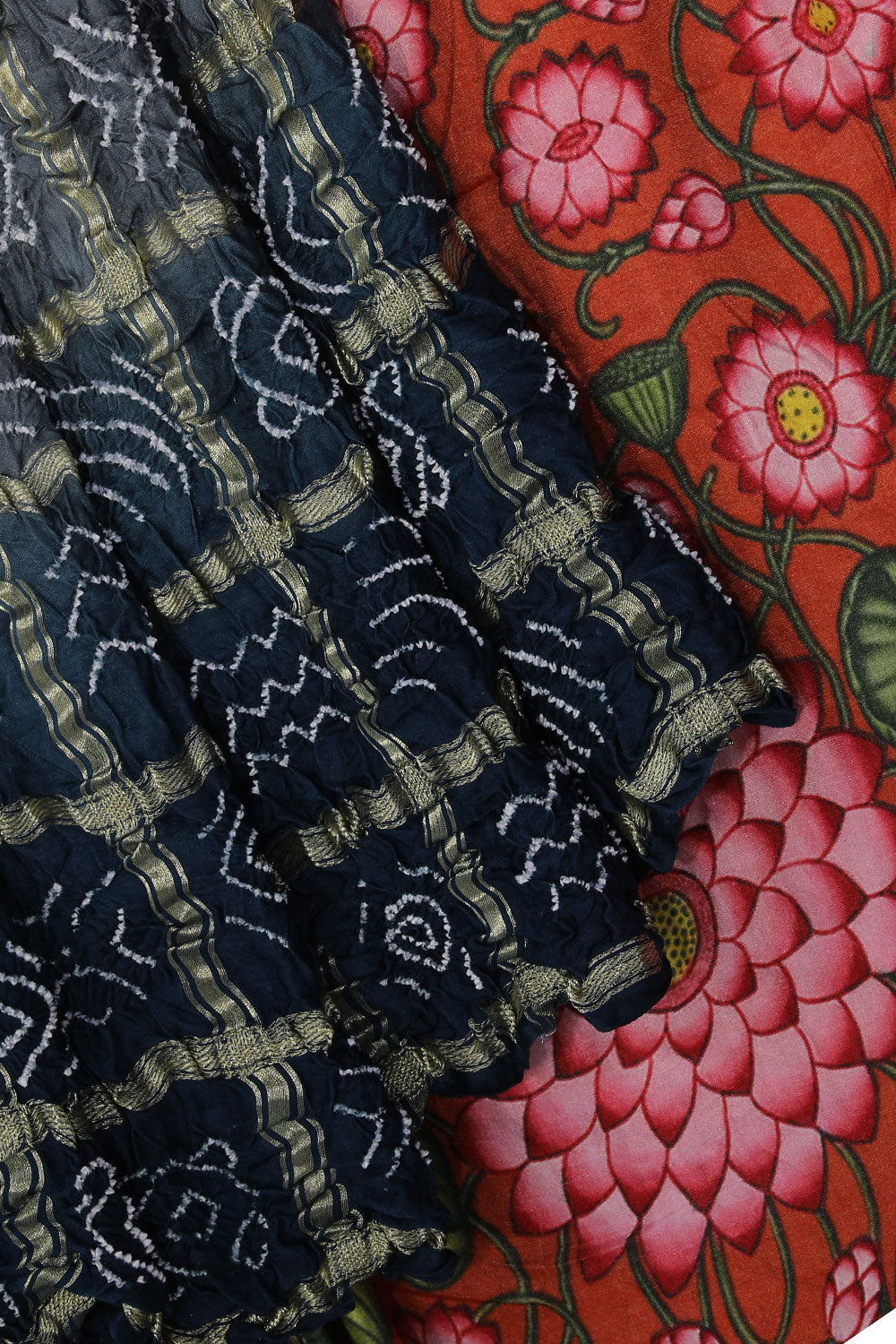 Image of Gorgeous Bandhani Saree