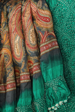 Image of Gorgeous Bandhani Saree