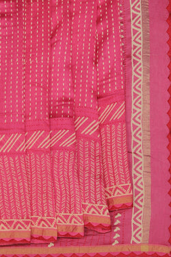 Collection of Simple Yet Elegant Tiny Dot Print Saree in a gallery layout