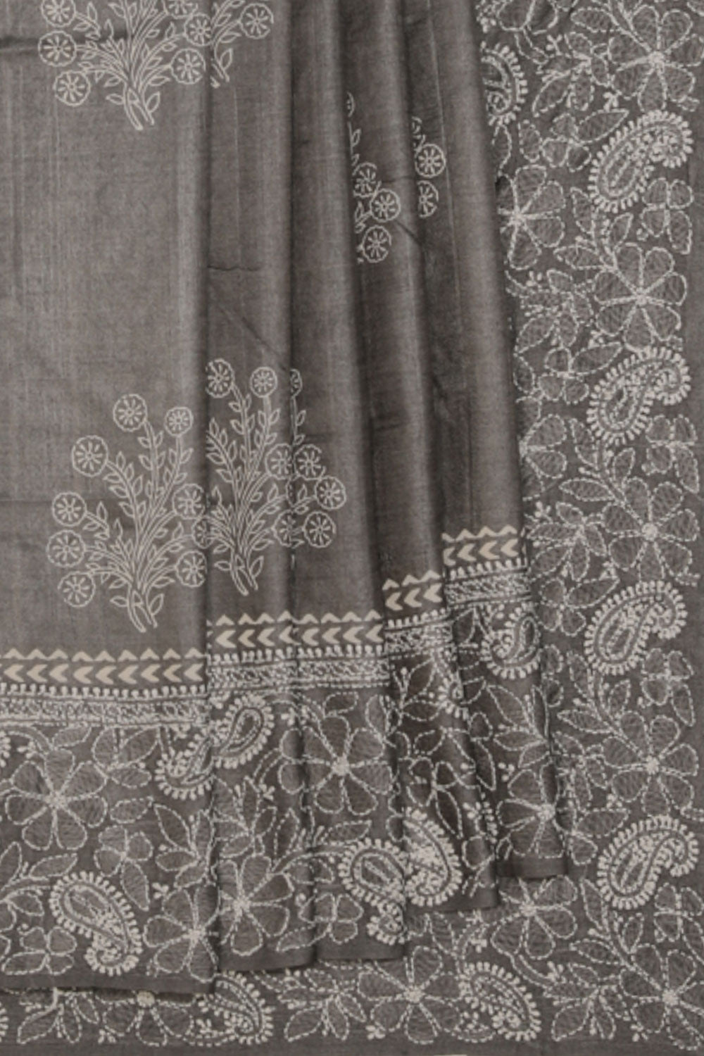 Collection of Classy Floral Printed Saree in a gallery layout