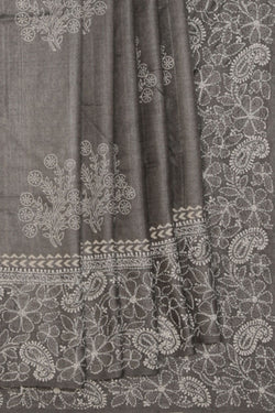 Image of Classy Floral Printed Saree