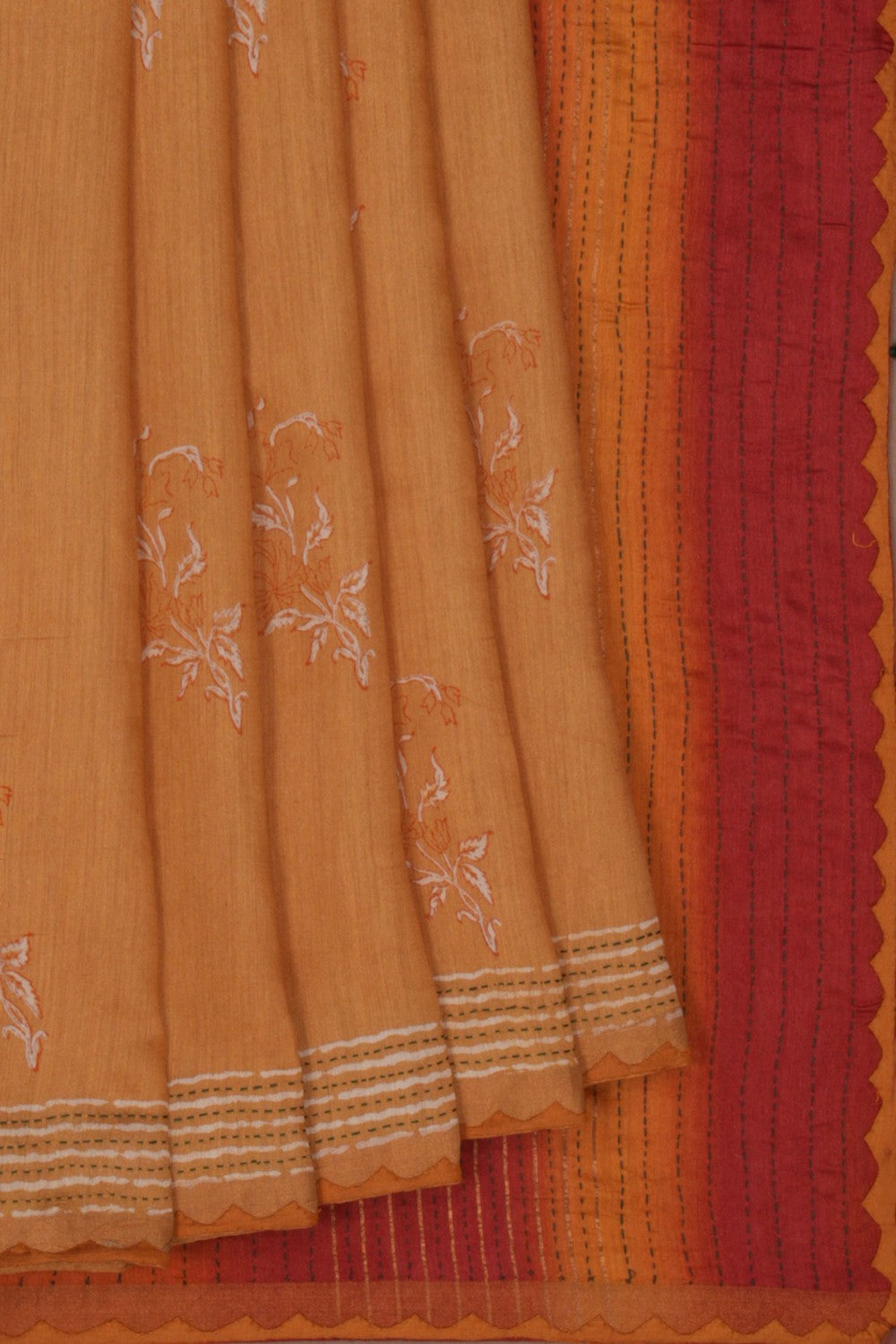 Image of A Beautiful Munga Cotton Silk Saree