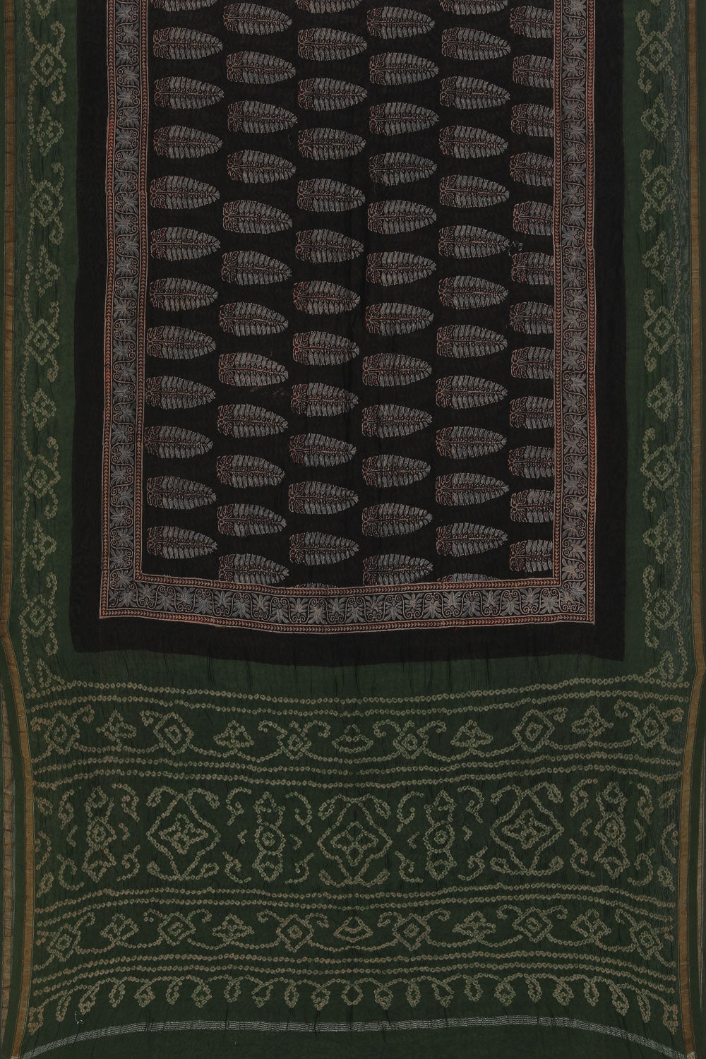 Image of Contemporary Charm Bandhani Saree