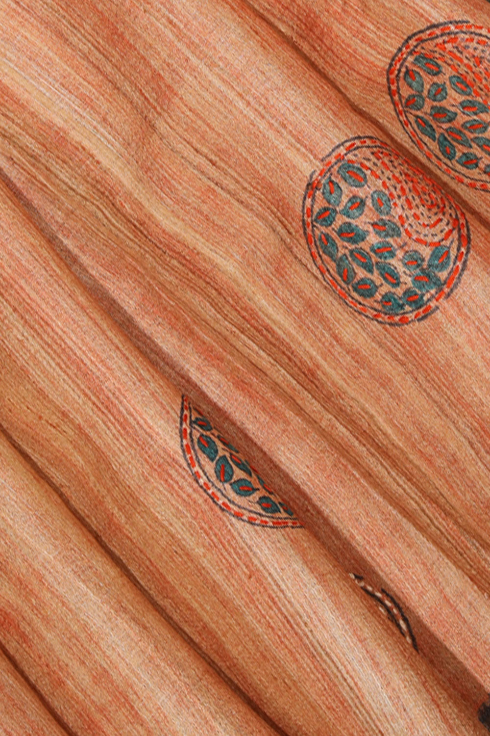 Image of Kantha Embroidered Saree