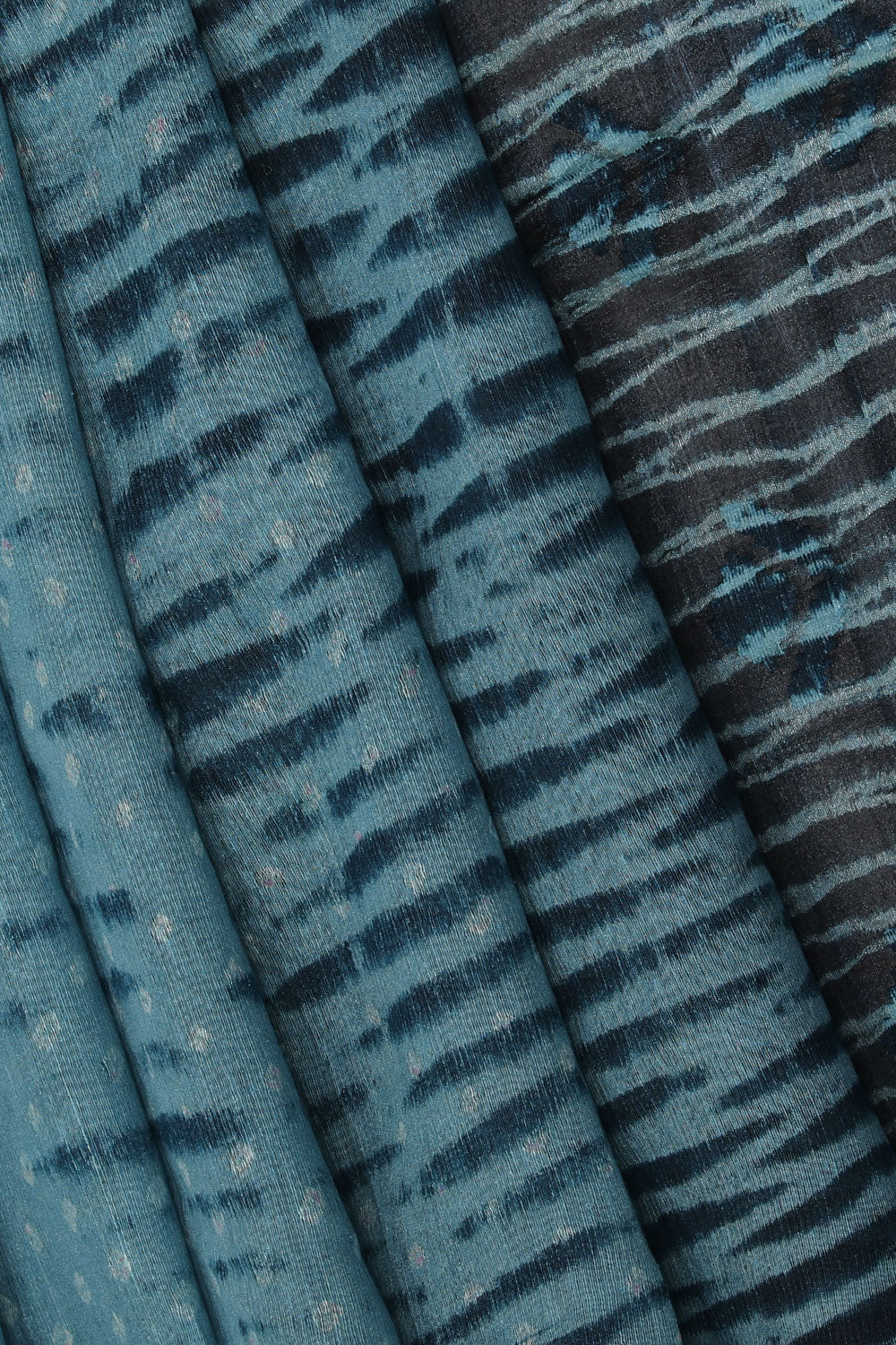 Image of Contemporary Charm Blue Saree