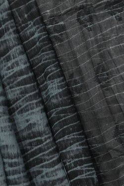 Collection of Contemporary Charm Grey Saree in a gallery layout