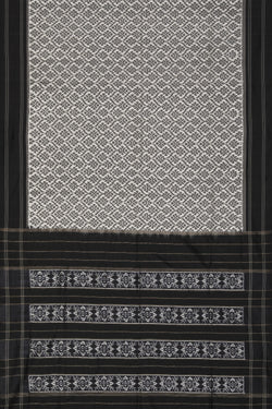 Collection of Pochampally-Silk Grey Saree in a gallery layout