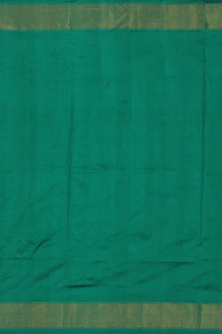 Image of Pochampally-Silk Sea Green Saree