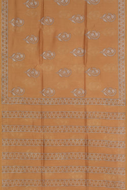 Image of Chanderi Bagru Printed Saree