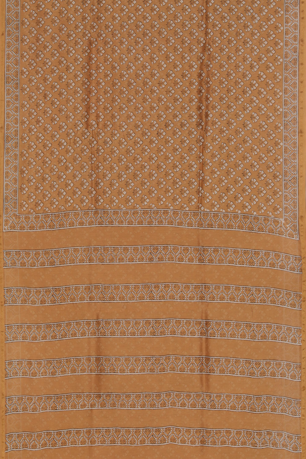 Collection of Chanderi Bagru Printed Saree in a gallery layout