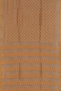 Collection of Chanderi Bagru Printed Saree in a gallery layout