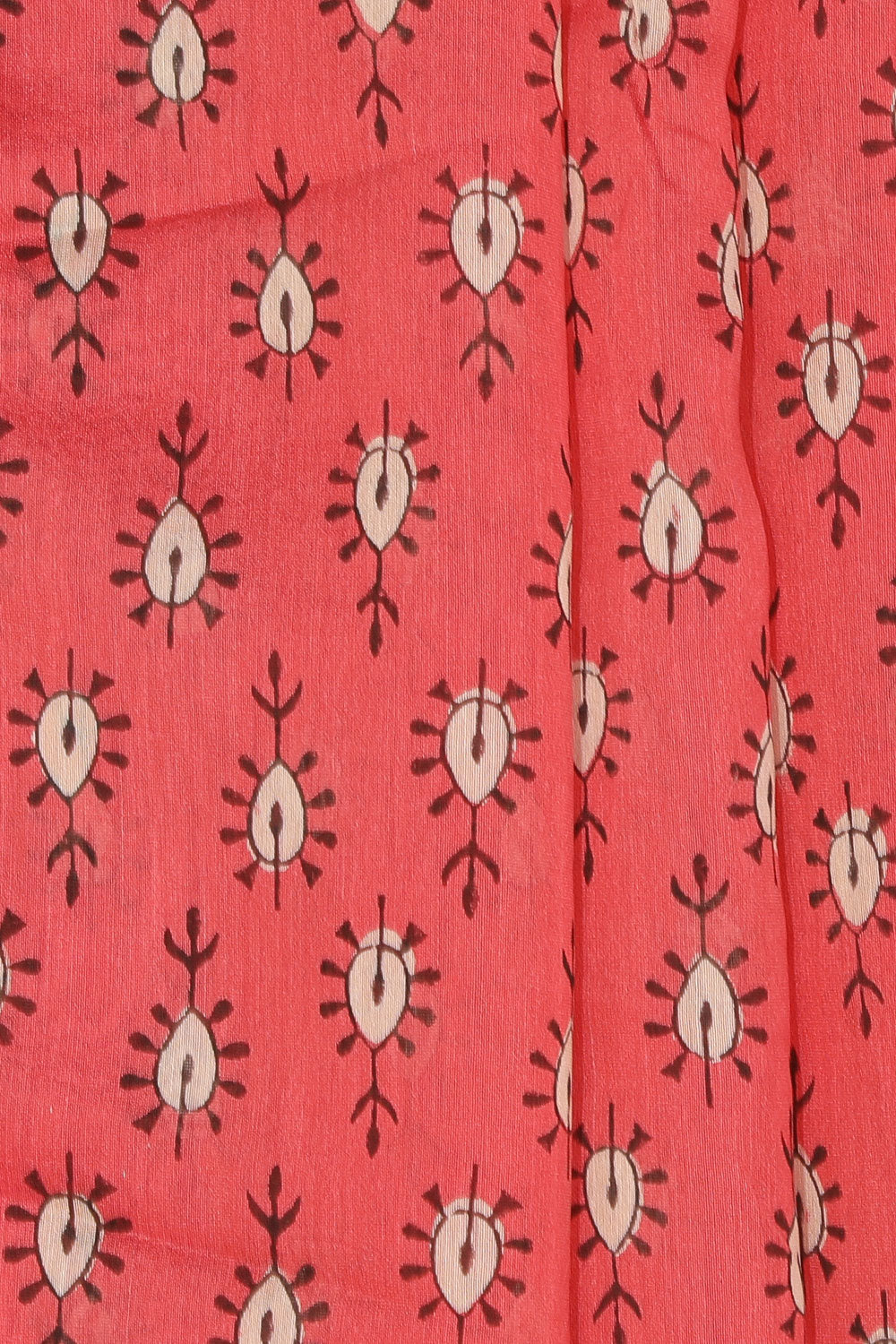 Collection of Chanderi Bagru Printed Saree in a gallery layout