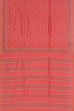 Collection of Chanderi Bagru Printed Saree in a gallery layout