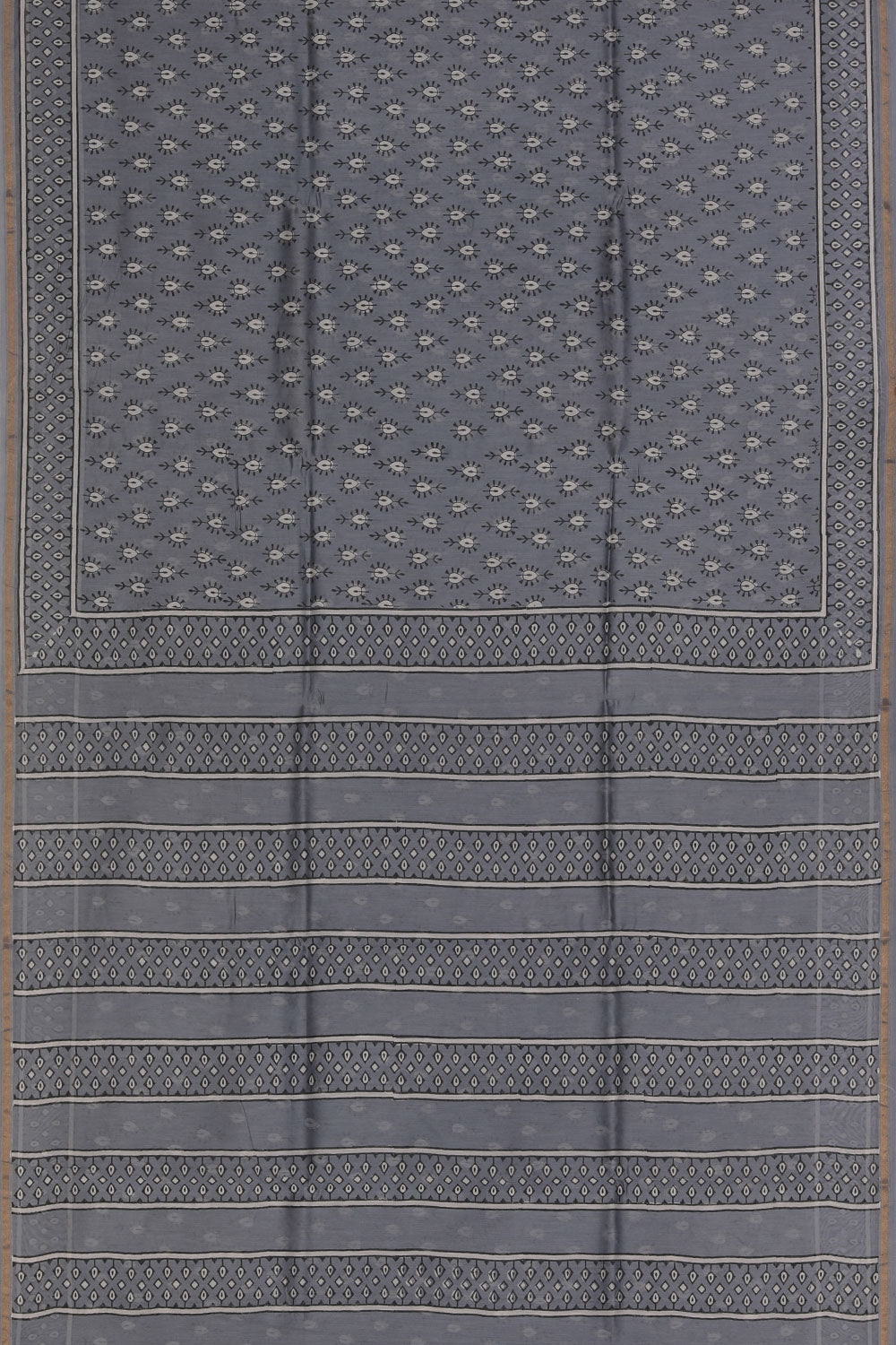 Collection of Chanderi Bagru Printed Saree in a gallery layout