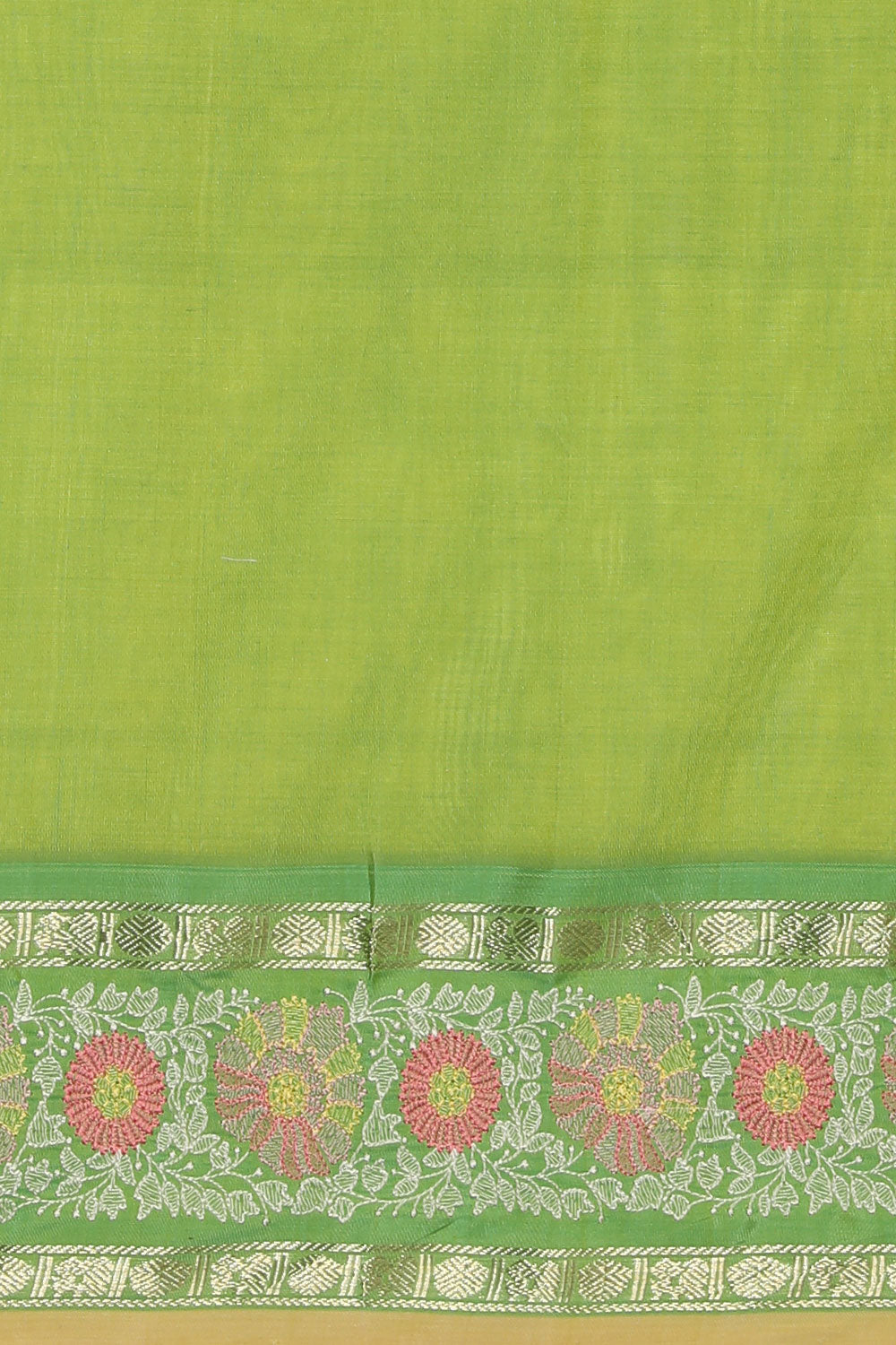 Collection of Simple Yet Elegant Green Saree in a gallery layout