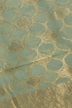 Image of Chanderi Sea Green Dupatta