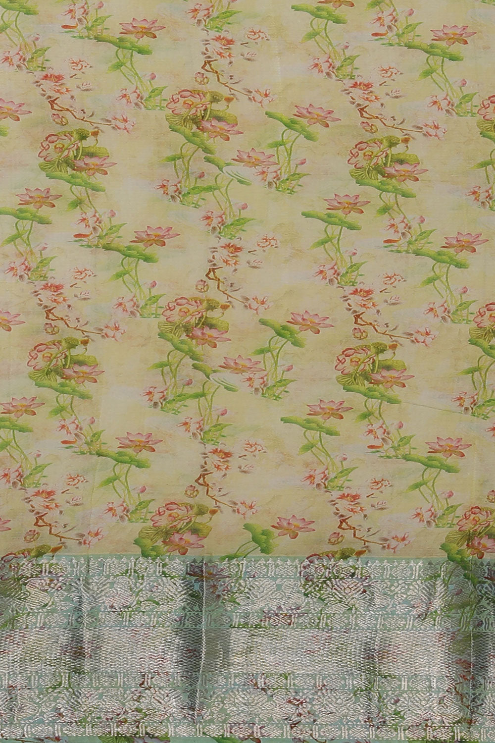 Image of Mangalgiri Silk Printed Saree