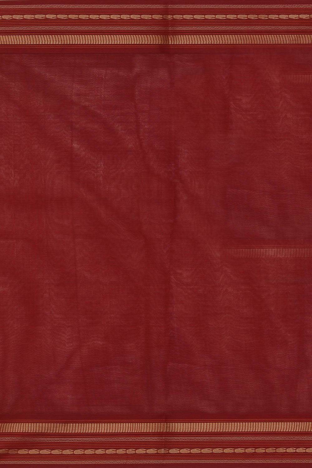 Image of Kanchipuram Cotton Green Saree