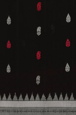 Image of Gadwal Black Saree