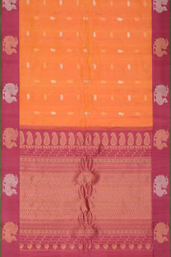 Image of Gadwal Mustard Saree