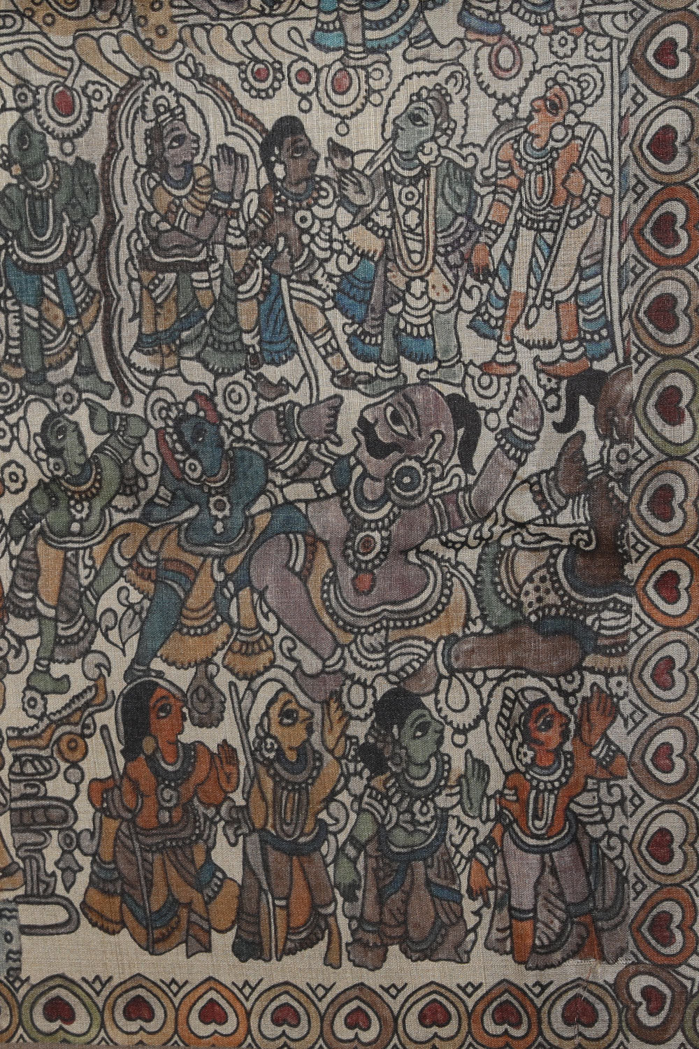 Image of Tussar-Silk Printed Saree