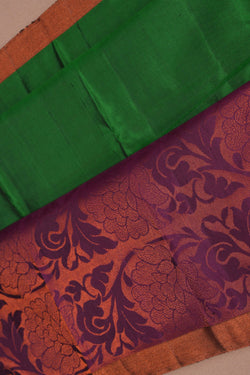 Image of South Silk Green Saree
