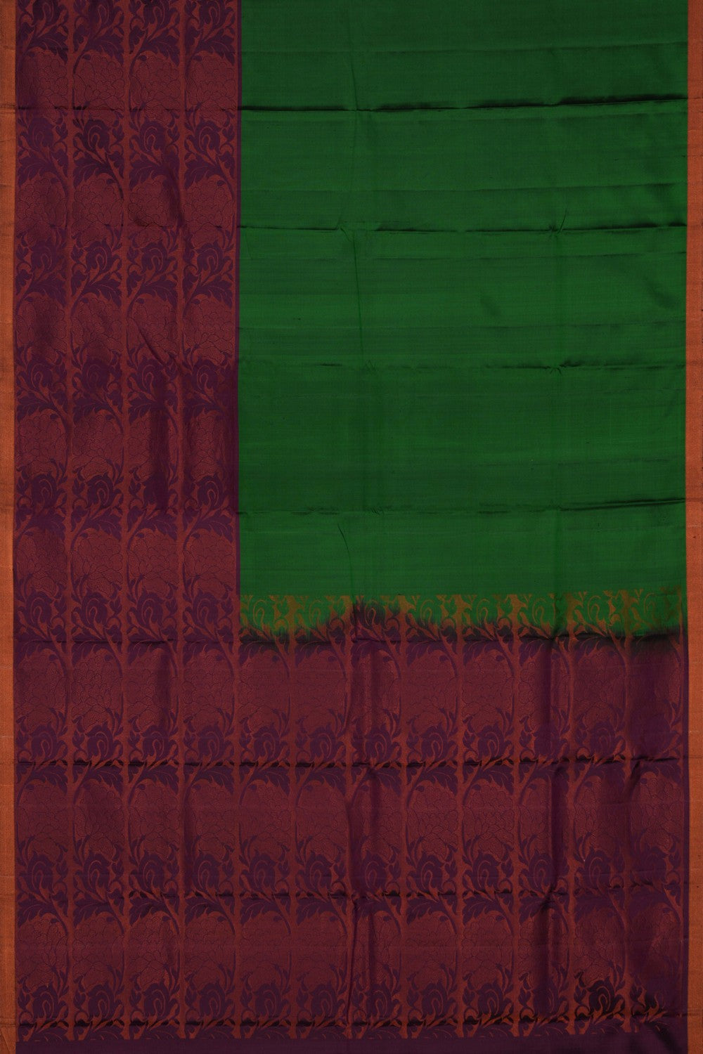 South Silk Green Saree