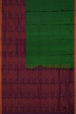 Image of South Silk Green Saree