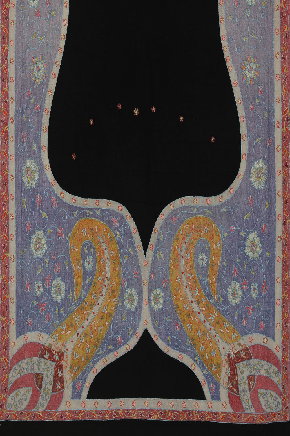 Image of Kashmiri Hand Embroidered Pure Pashmina Stole