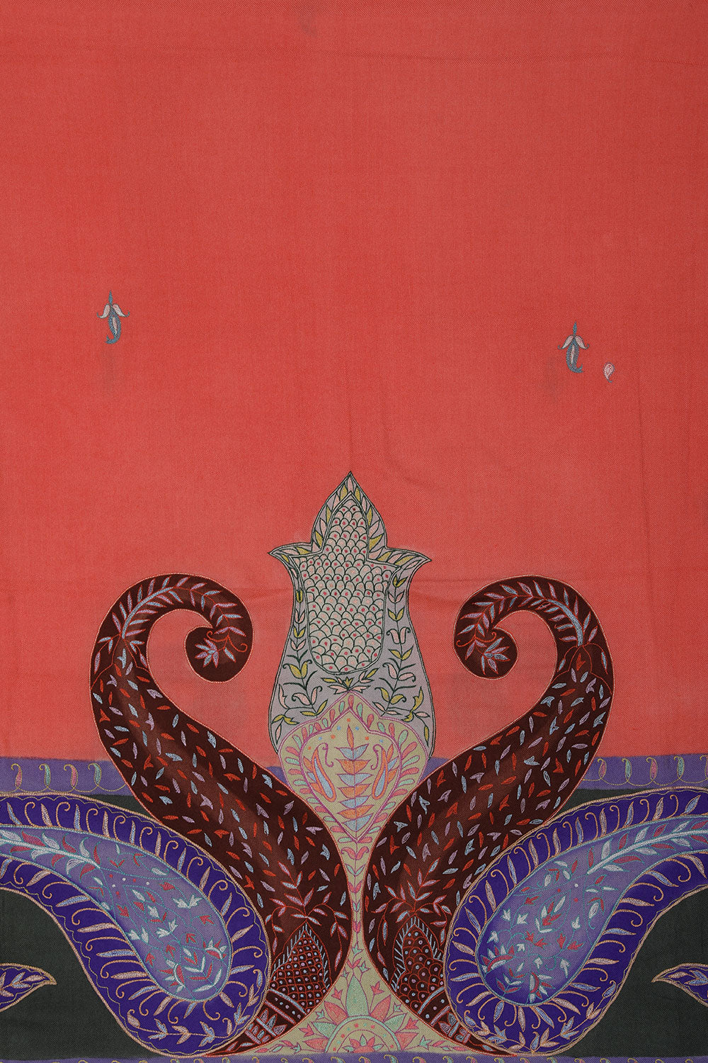 Image of Kashmiri Hand Embroidered Pure Pashmina Shawl