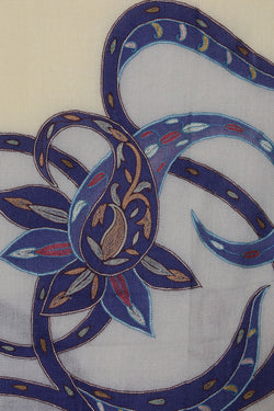 Image of Kashmiri Hand Embroidered Pure Pashmina Stole