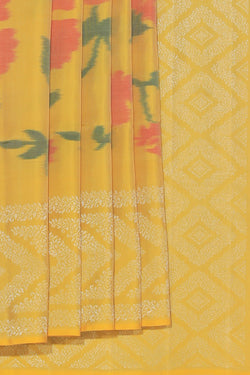 Collection of South Silk Yellow Saree in a gallery layout