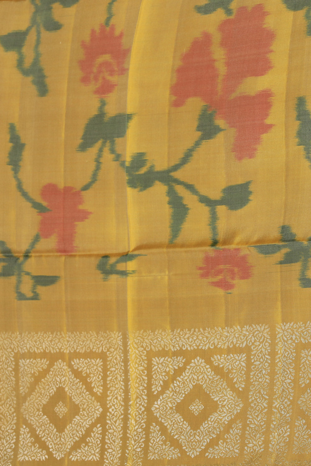 Collection of South Silk Yellow Saree in a gallery layout