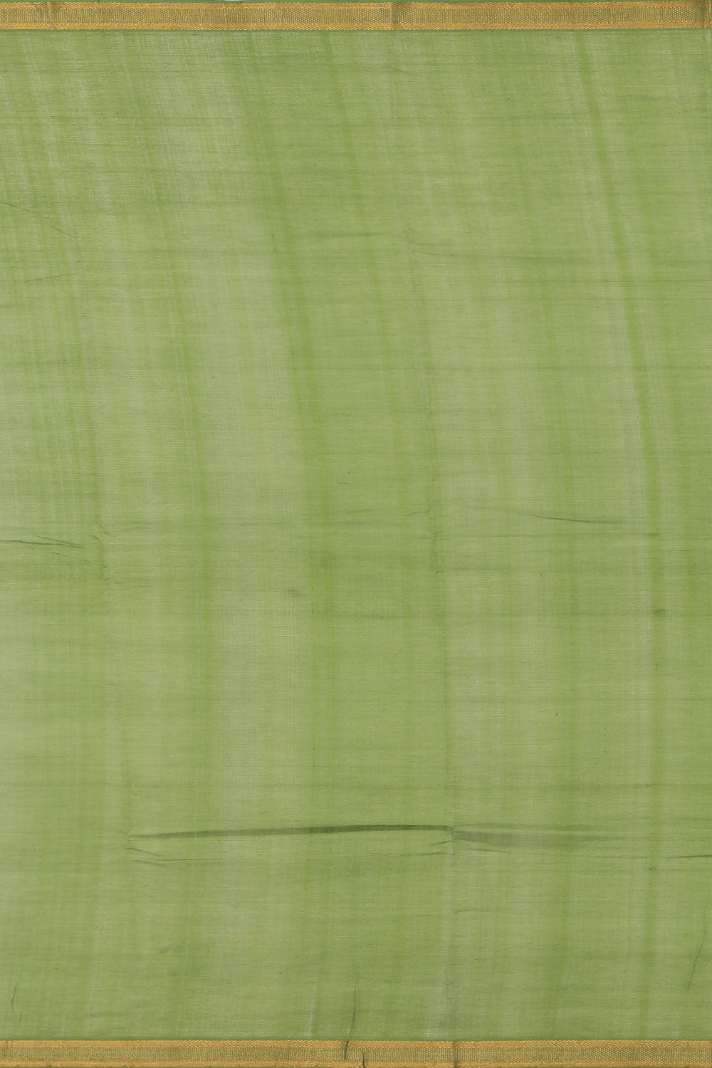 Image of Mangalgiri Needle Print Green Saree