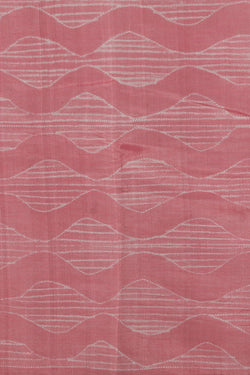 Collection of Mangalgiri Needle Print Pink Saree in a gallery layout