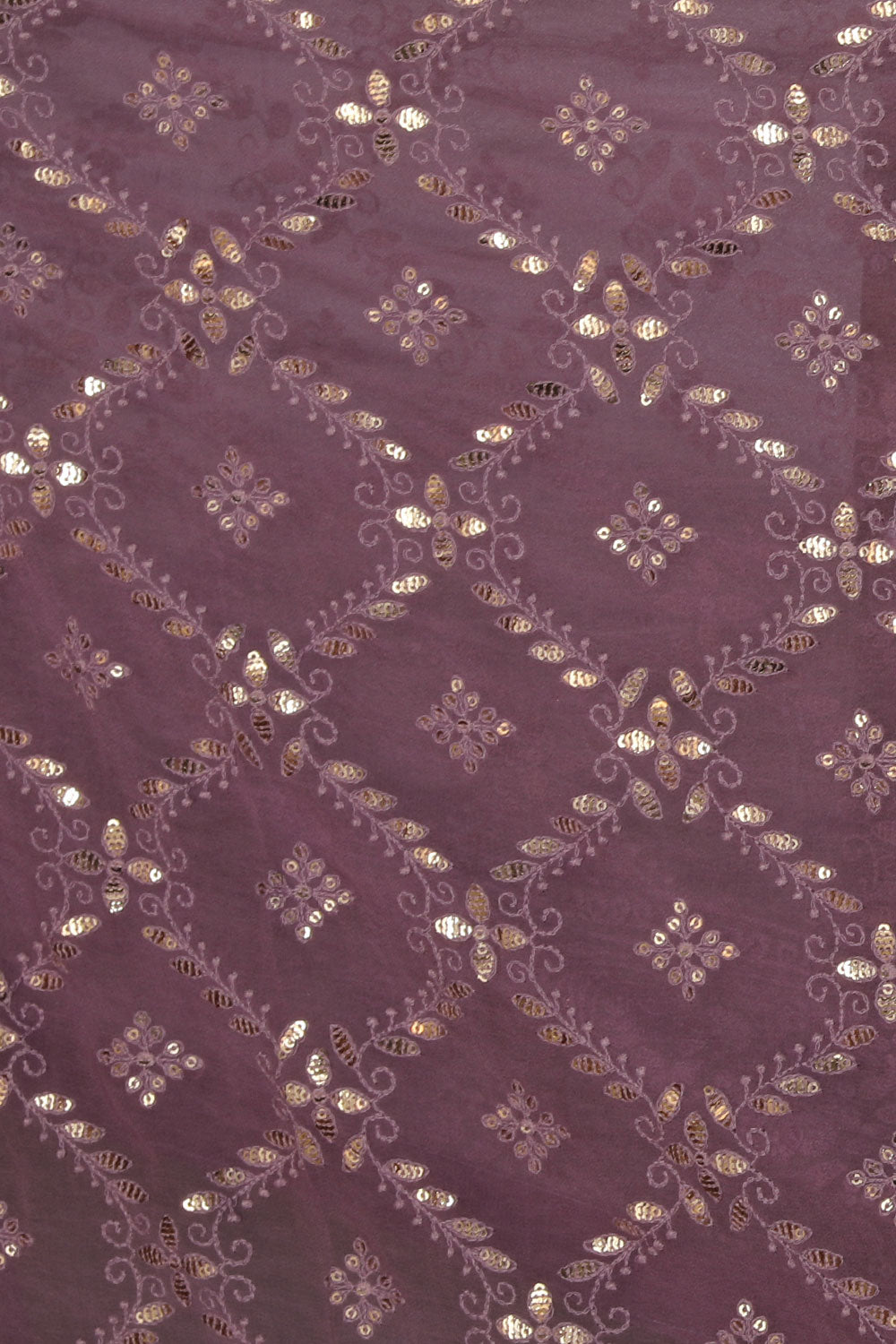 Collection of Georgette Purple Saree in a gallery layout