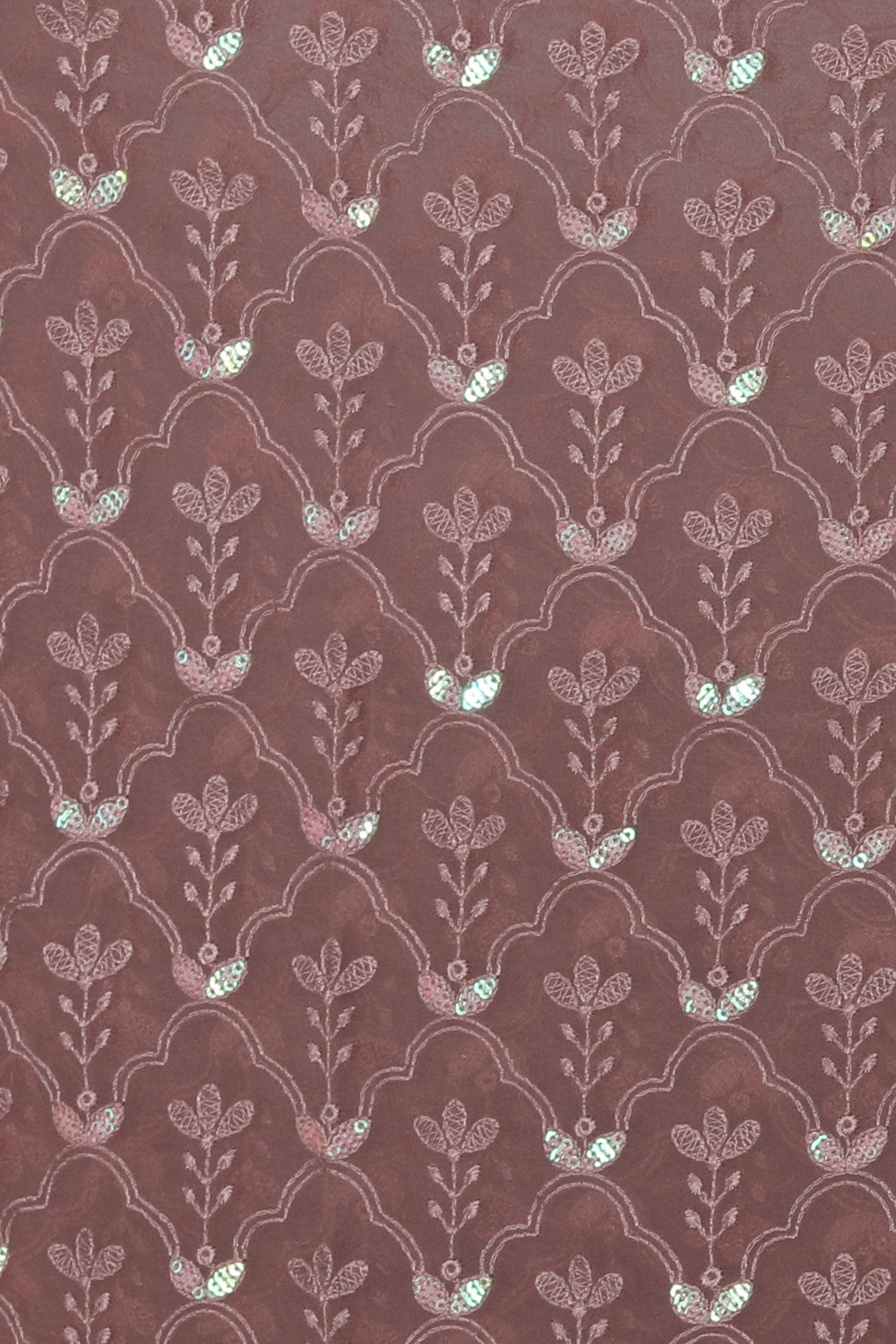 Image of Georgette Purple Saree