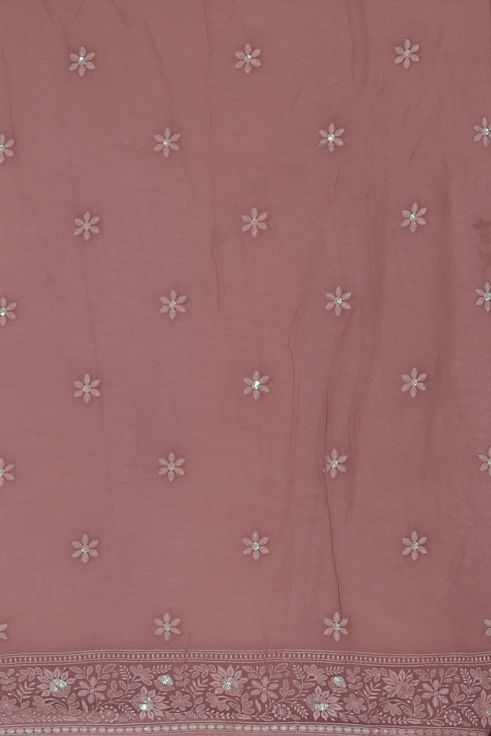 Image of Georgette Purple Saree