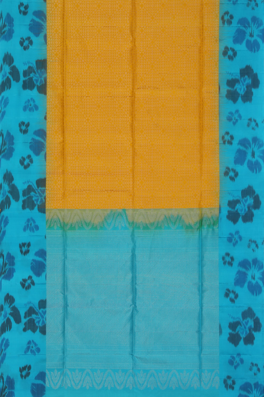 Image of Simple Yet Elegant Yellow Saree