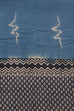 Collection of A Beautiful Shibori Printed Saree in a gallery layout