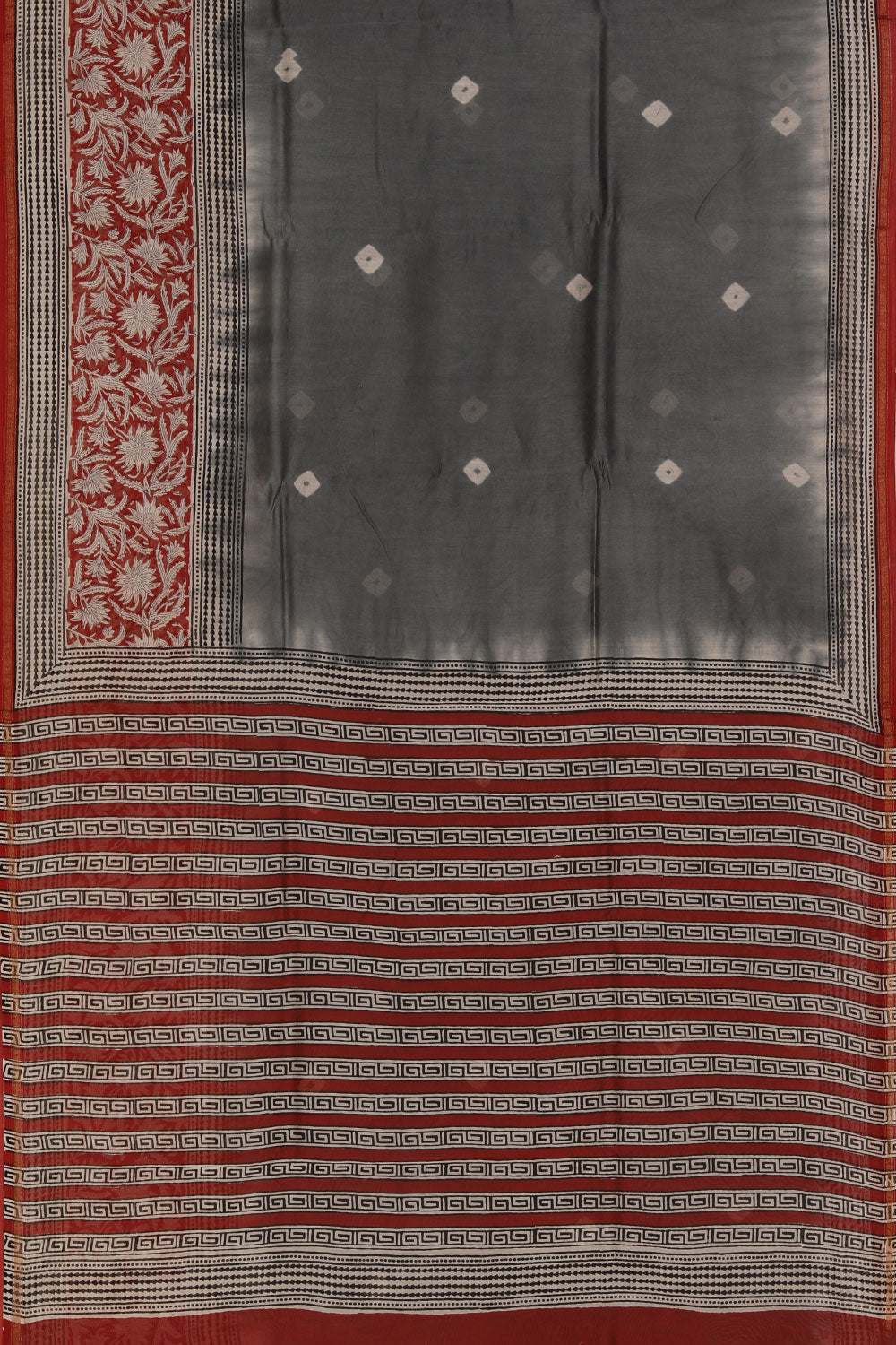 Collection of Chanderi Printed Saree in a gallery layout