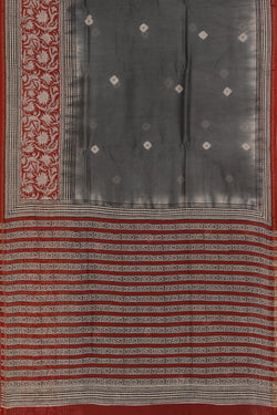 Collection of Chanderi Printed Saree in a gallery layout