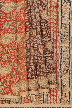 Collection of Kalamkari Printed Saree in a gallery layout